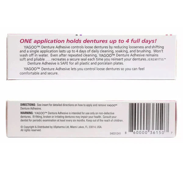 Yagoo™ Thermoplastic Denture Adhesive (👨⚕️Dentist Recommendations)