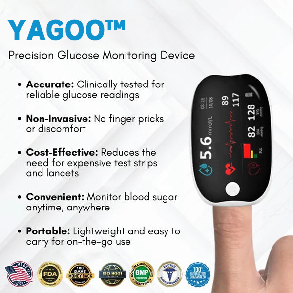 Advanced Laser Glucose Monitor â No Pricks, 99.9% Accuracy!!!