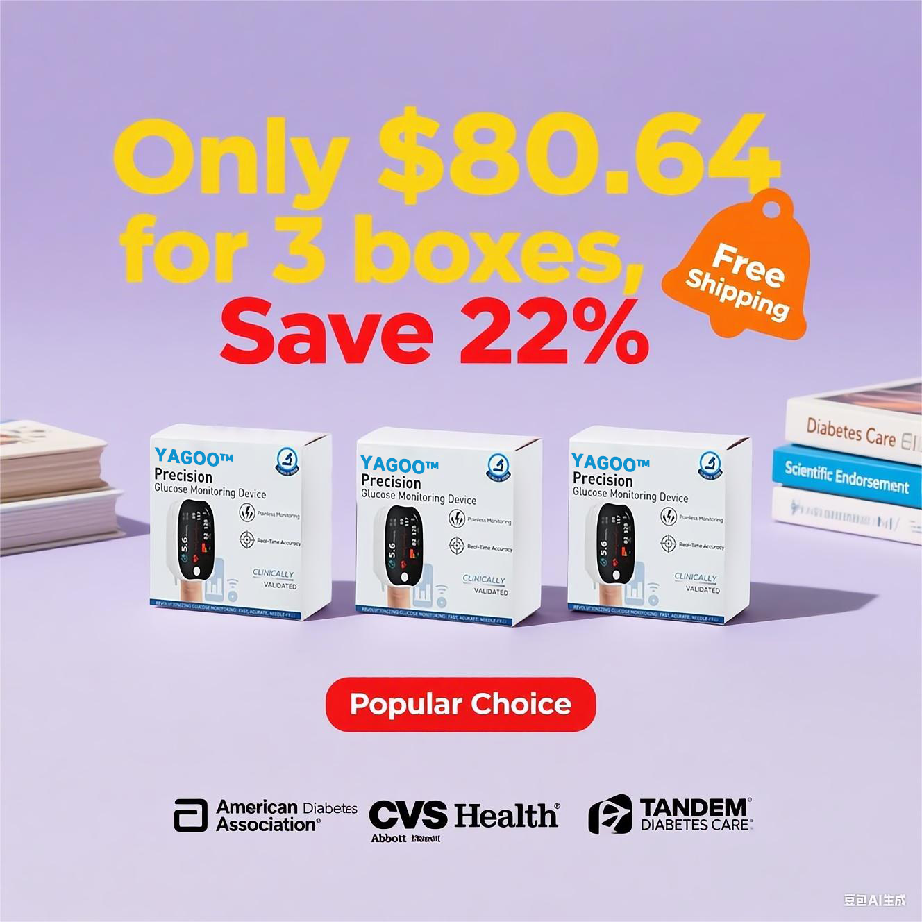 Advanced Laser Glucose Monitor â No Pricks, 99.9% Accuracy!!!