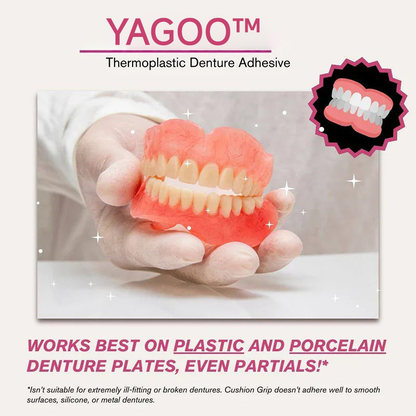 Yagoo™ Thermoplastic Denture Adhesive (👨‍⚕️Dentist Recommendations)