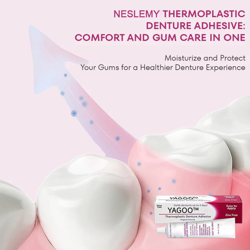 Yagoo™ Thermoplastic Denture Adhesive (👨‍⚕️Dentist Recommendations)