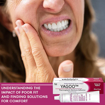 Yagoo™ Thermoplastic Denture Adhesive (👨‍⚕️Dentist Recommendations)