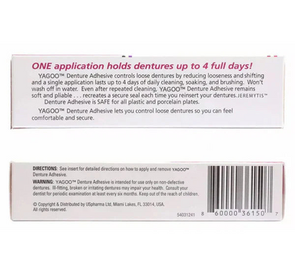 Yagoo™ Thermoplastic Denture Adhesive (👨‍⚕️Dentist Recommendations)