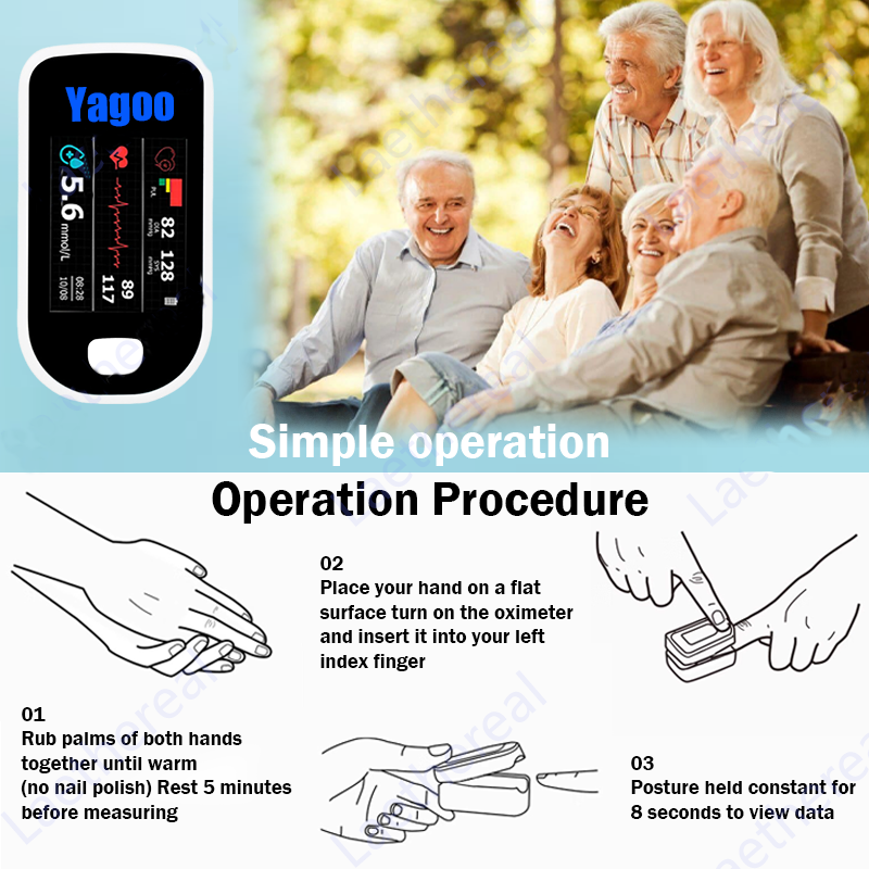 Yagoo™ Advanced Non-Invasive GlucoseMonitor-99.9% Accuracy + Exclusive Gift ✅TGA Approved