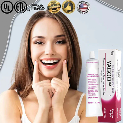 Yagoo™ Thermoplastic Denture Adhesive (👨‍⚕️Dentist Recommendations)