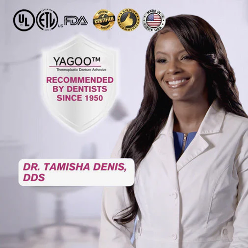 Yagoo™ Thermoplastic Denture Adhesive (👨‍⚕️Dentist Recommendations)